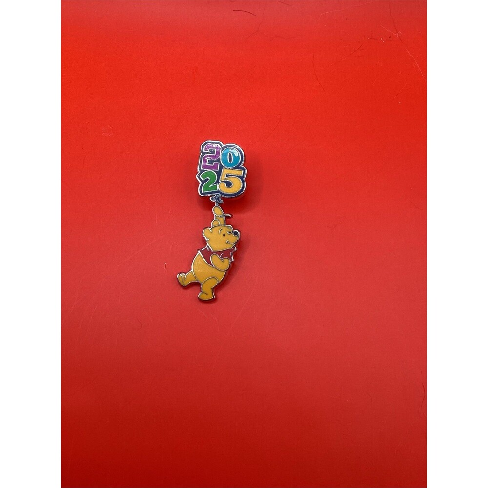 Disney Parks Trading Pins Pin Winnie the Pooh Dated 2025 Booster